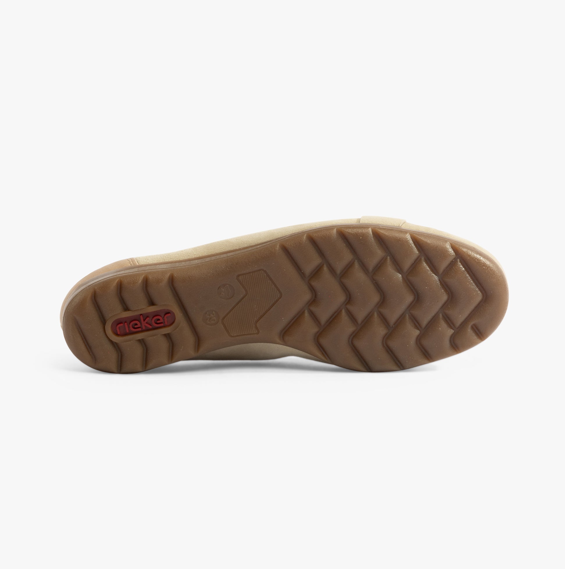 Rieker L9360-60 Womens Shoes Beige