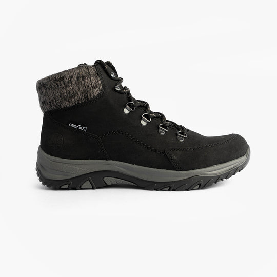 Rieker M9610 Womens Ankle Boots Black