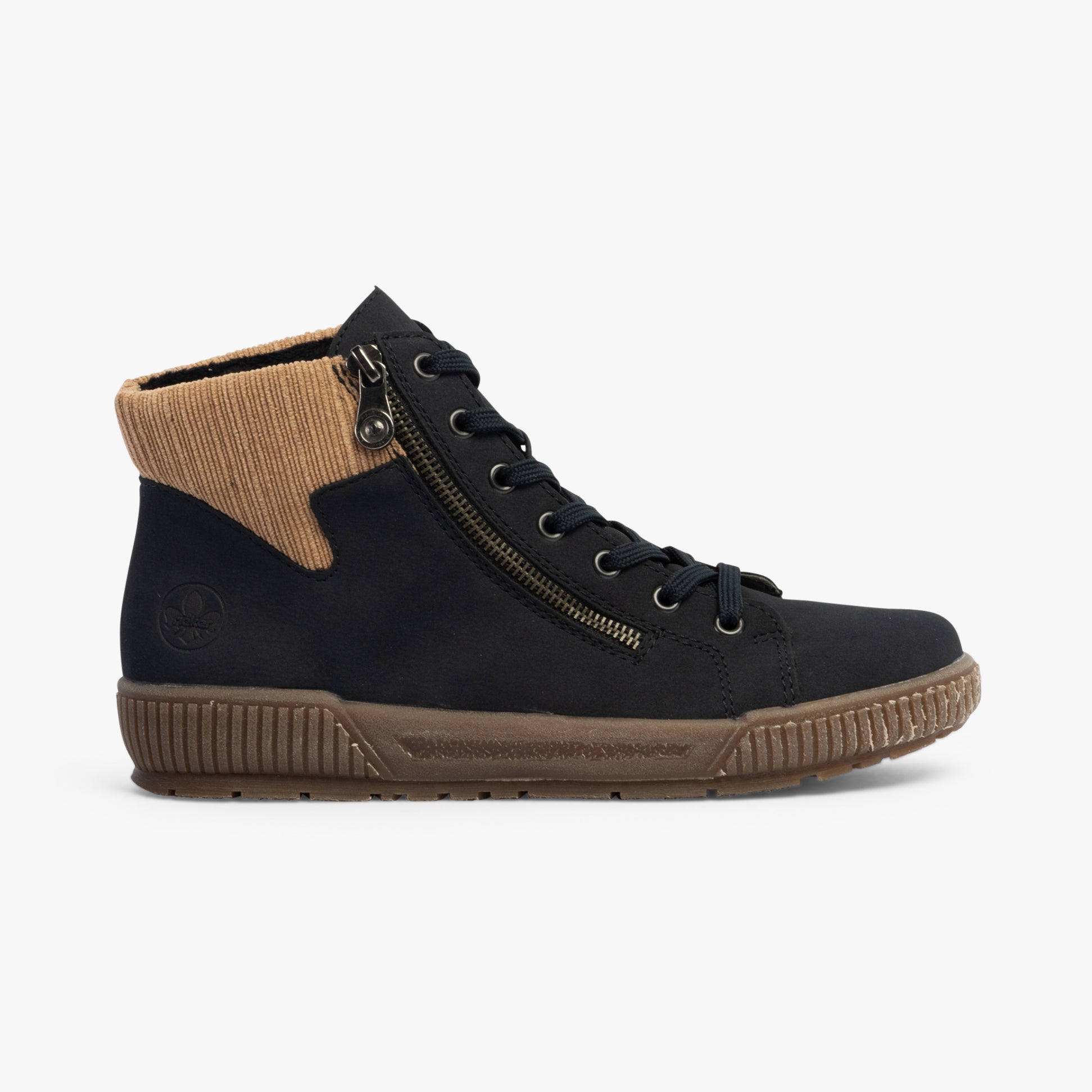Rieker N0709-15 Womens Boots Blue