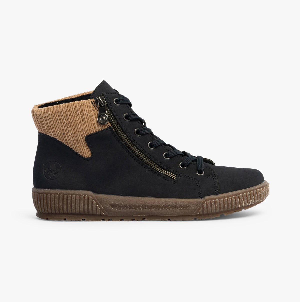 Rieker N0709-15 Womens Boots Blue