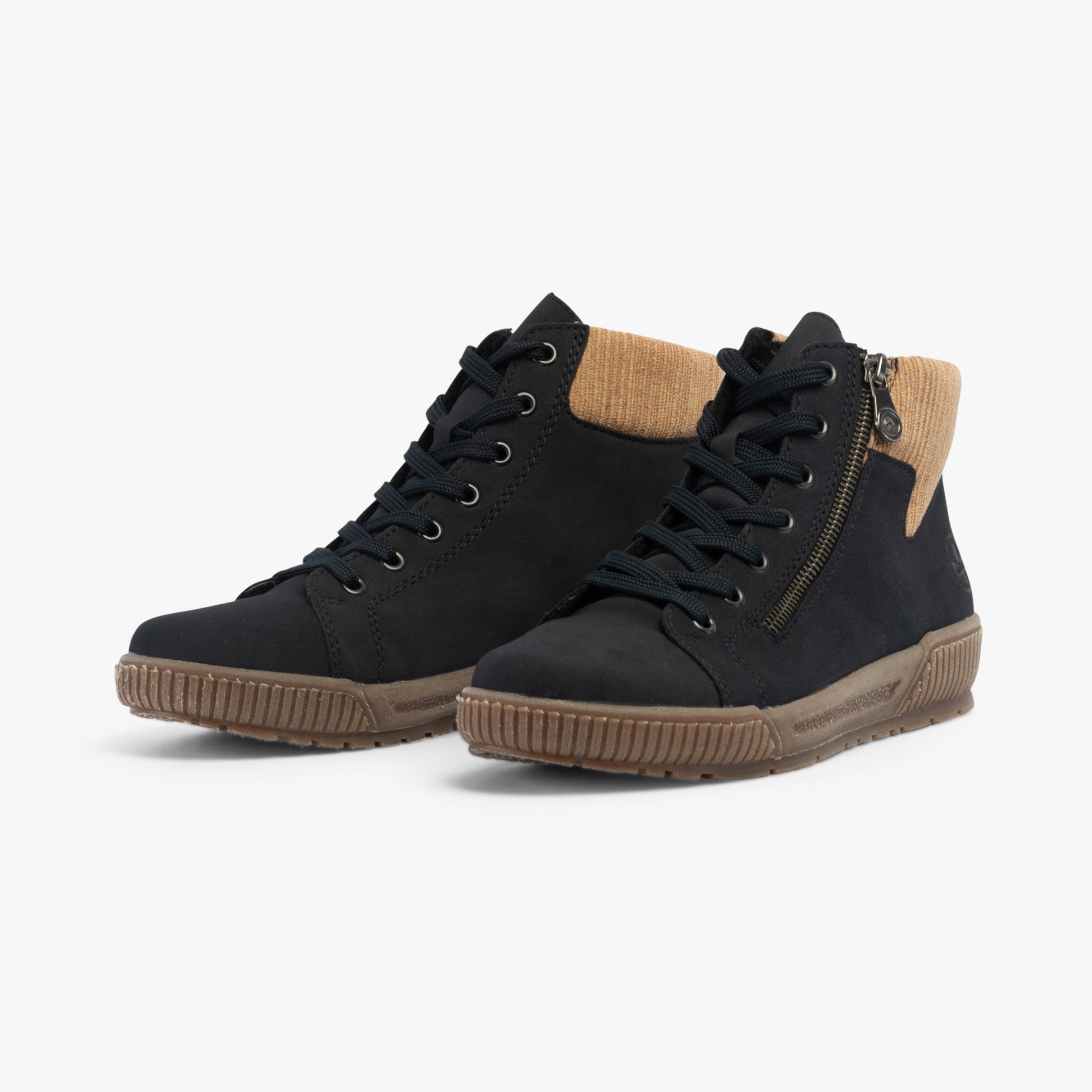 Rieker N0709-15 Womens Boots Blue