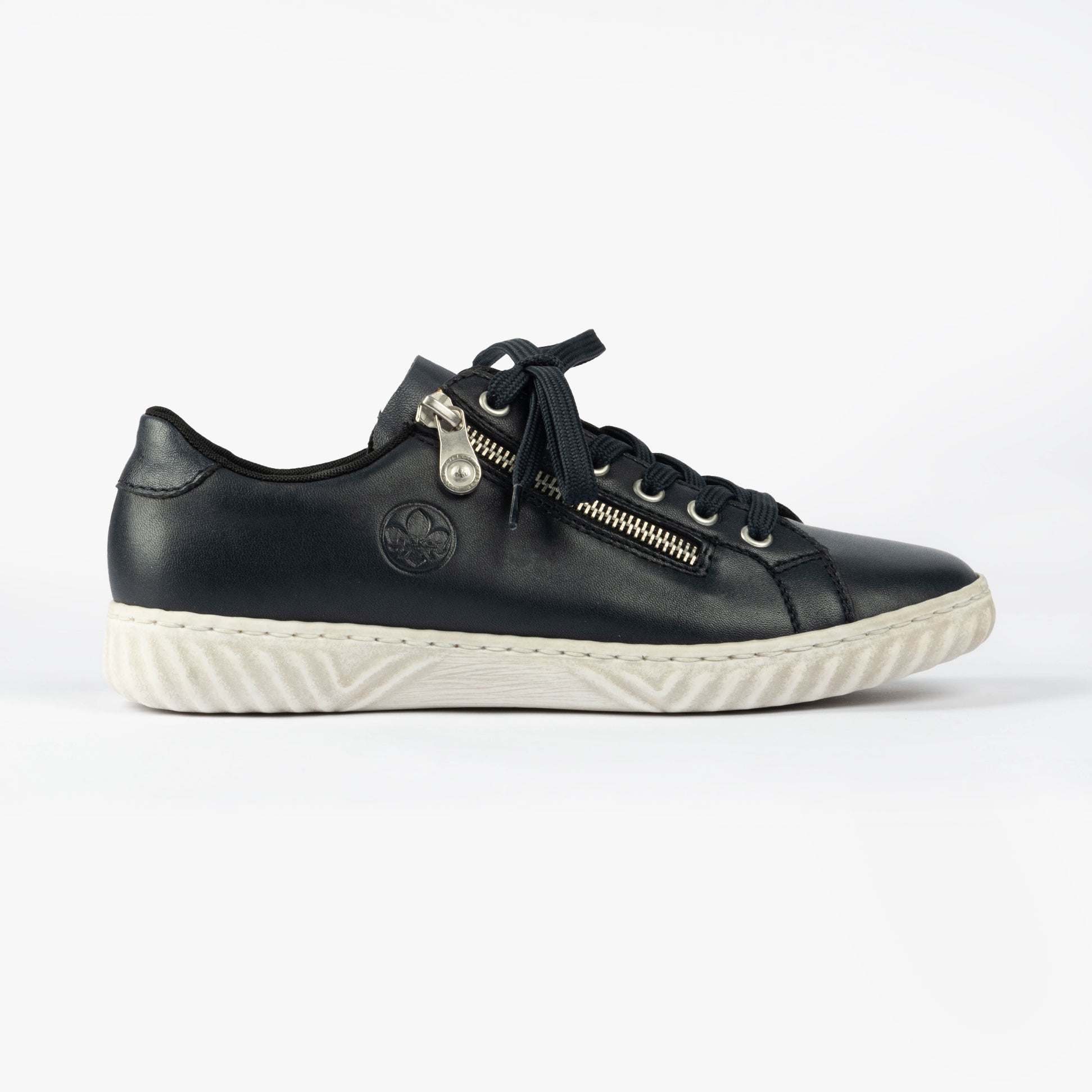 Rieker N0900-14 Womens Shoes Blue