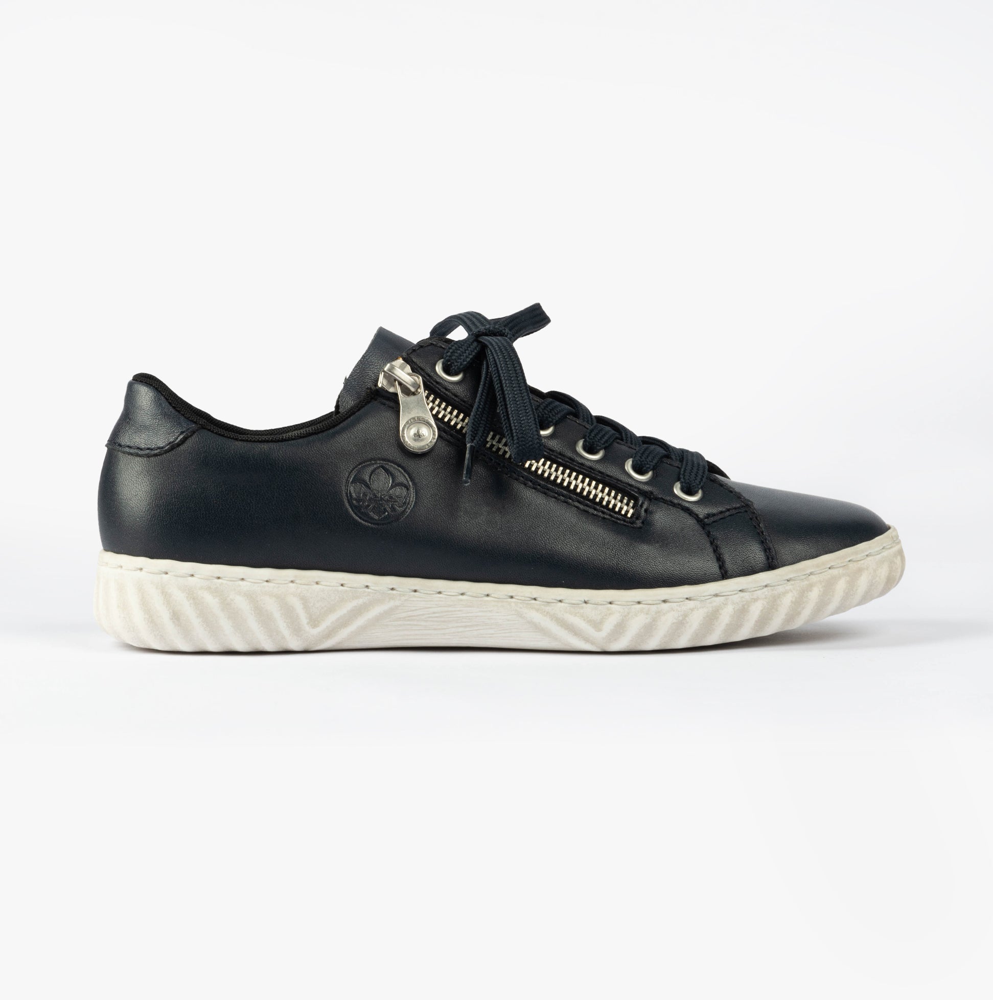 Rieker N0900-14 Womens Shoes Blue