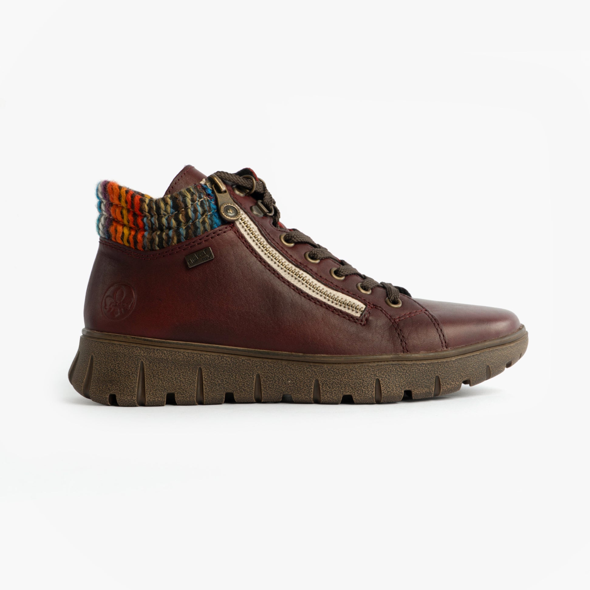 Rieker N1305-35 Womens Boots Red