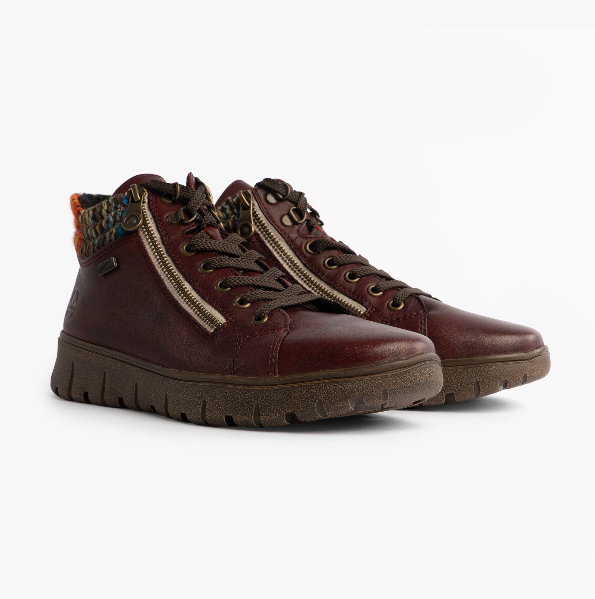 Rieker N1305-35 Womens Boots Red