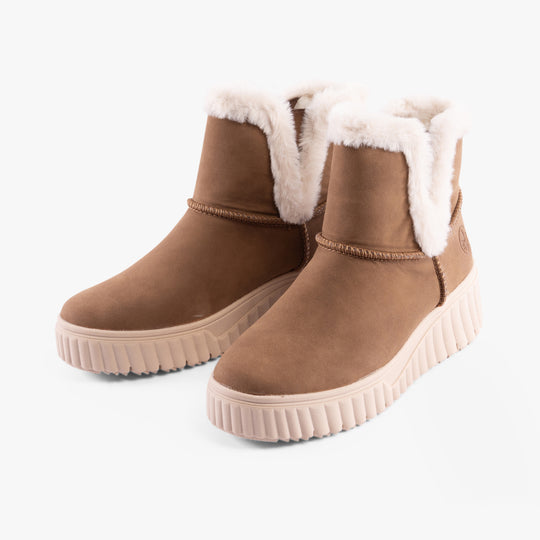 Rieker N2560 Womens Ankle Boots Brown