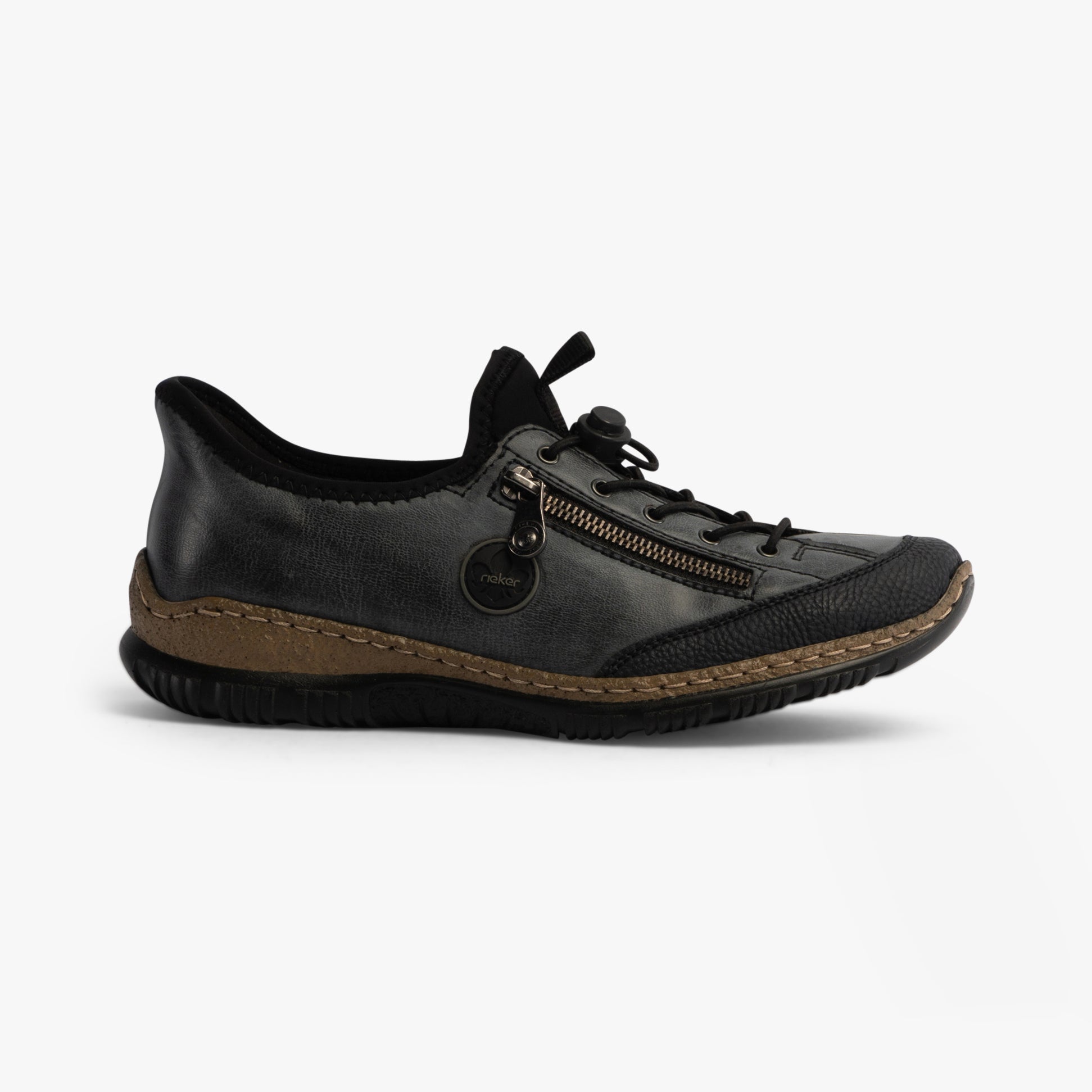 Rieker N3267-14 Womens Shoes Blue