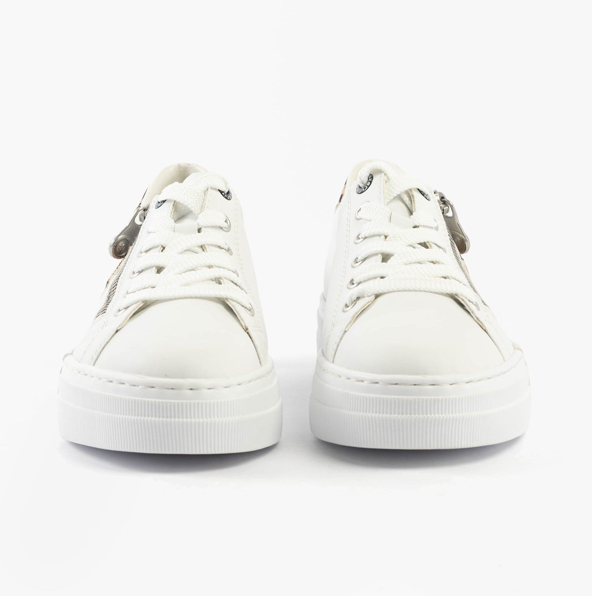 Rieker N4924-81 Womens Shoes White Combination