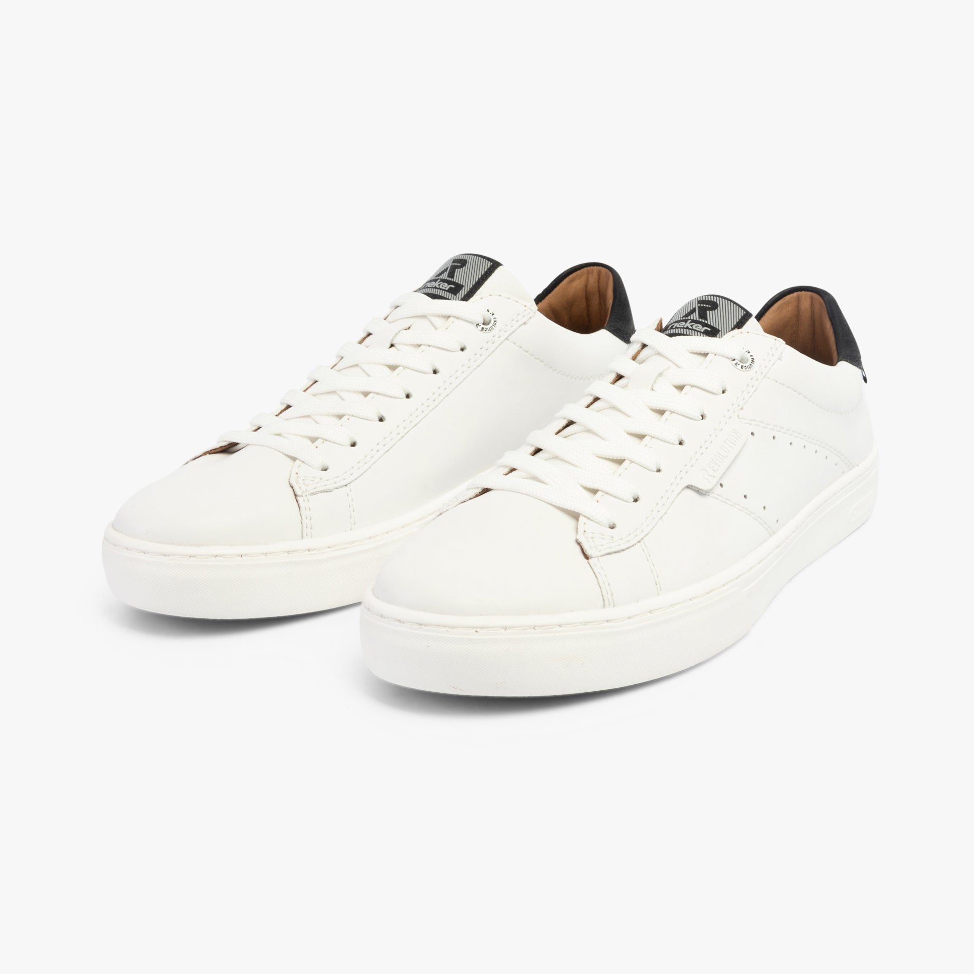 Rieker U0704-81 Mens Shoes White