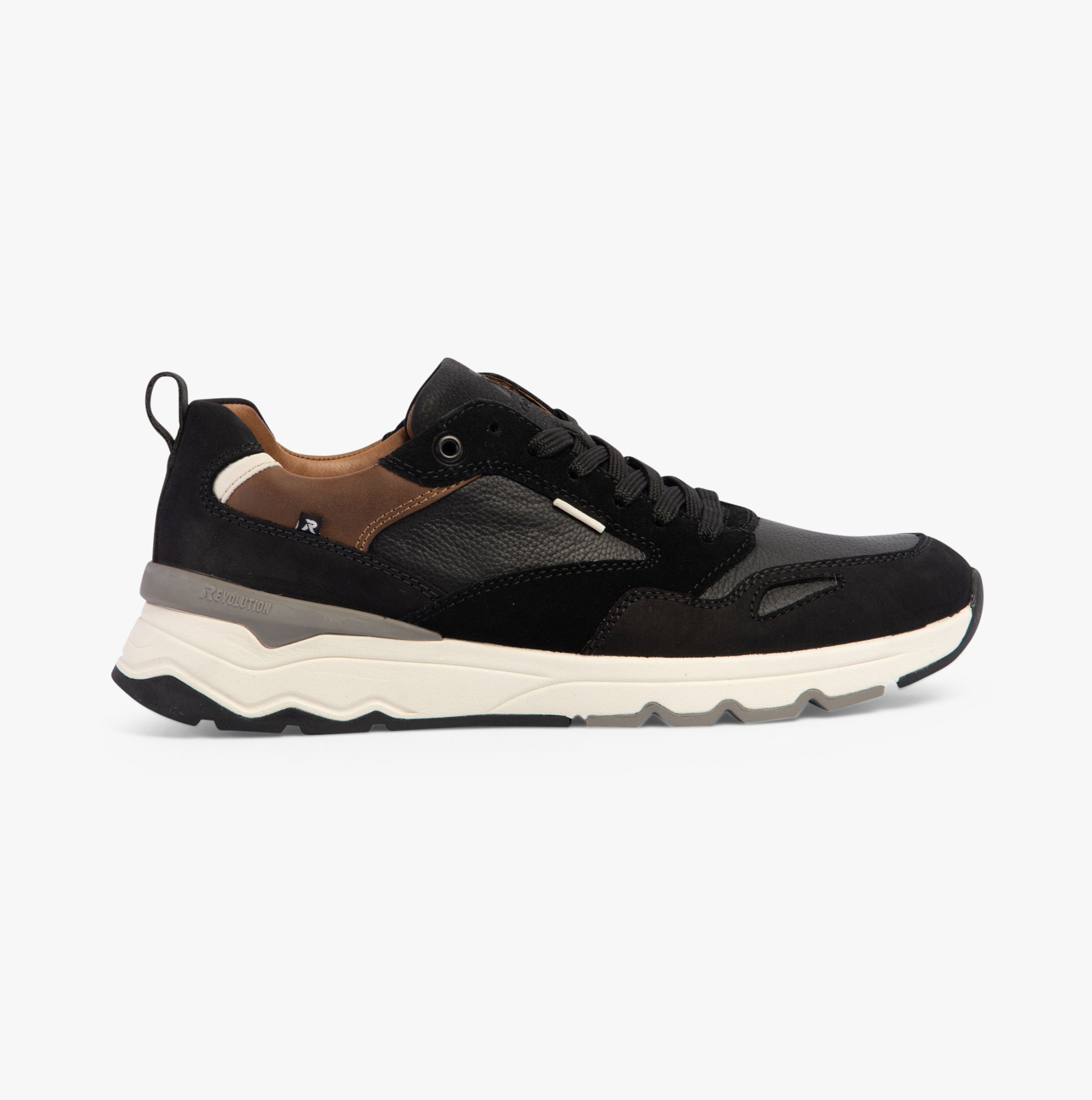 Rieker U0903-00 Mens Shoes Black