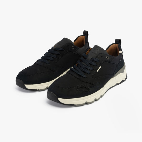 Rieker U0903 Mens Casual Trainers Blue