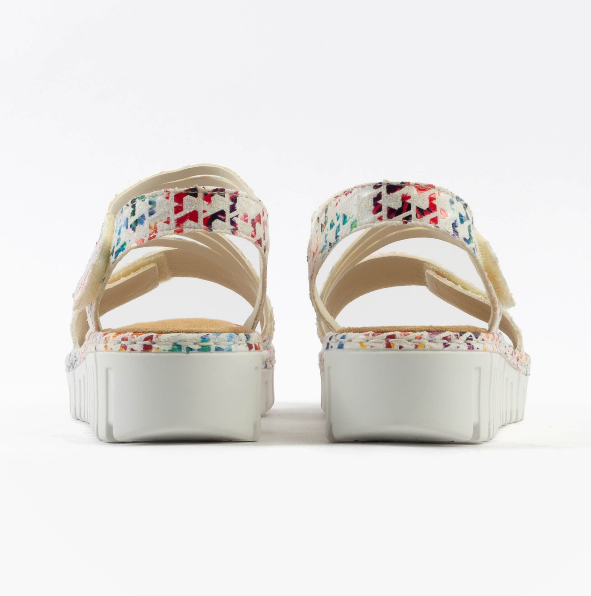 Rieker V1364-90 Womens Sandals Multi