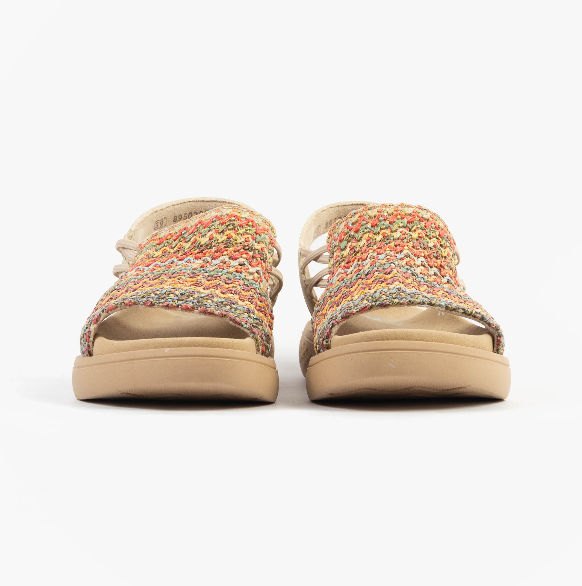 Rieker V1541-90 Womens Sandals Multi