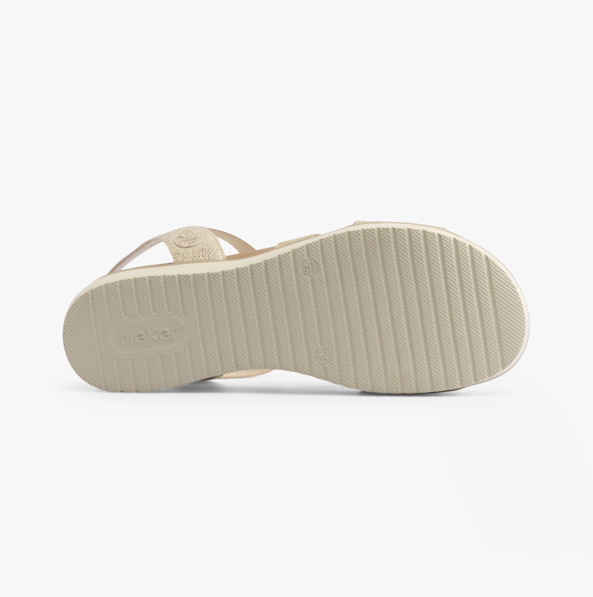 Rieker V3788-60 Womens Sandals Beige