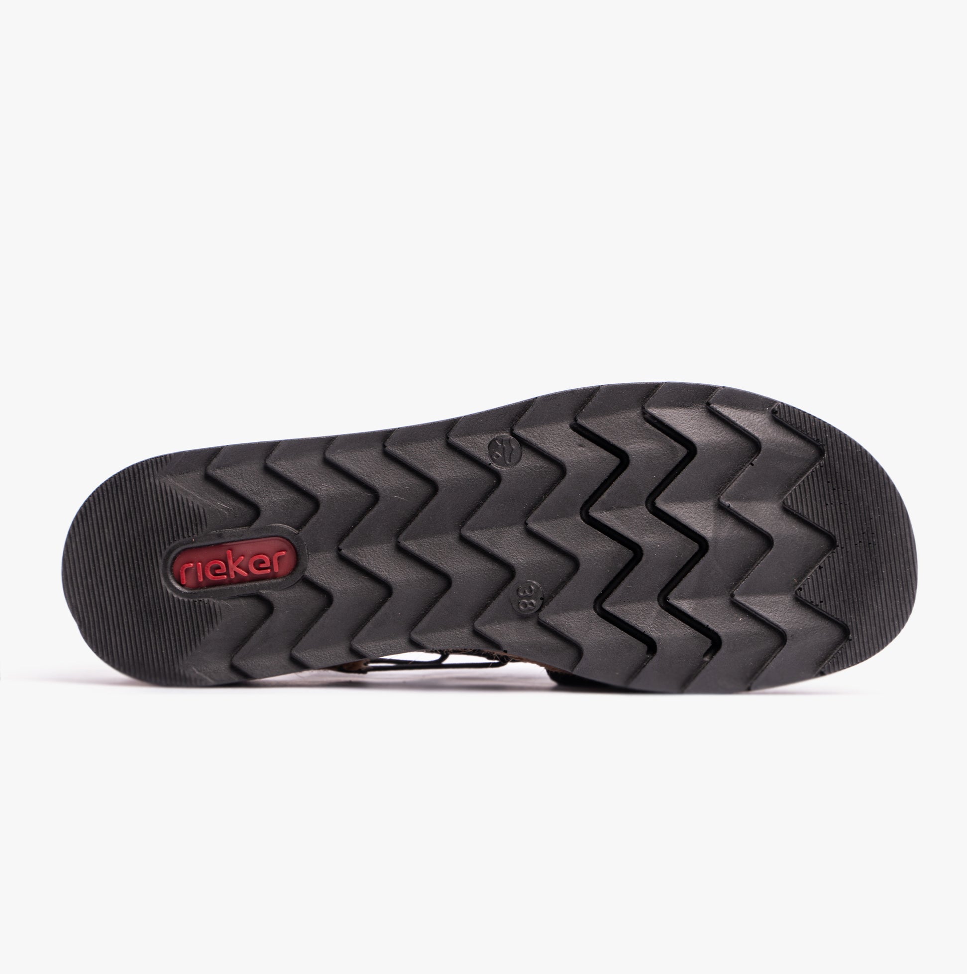 Rieker V7972-00 Womens Sandals Black