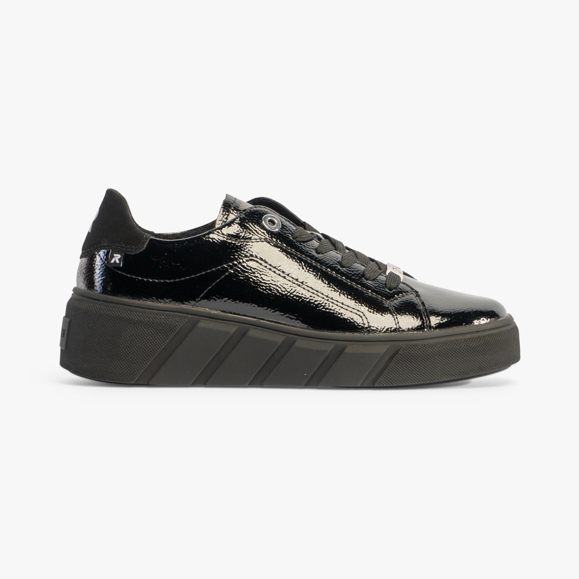 Rieker W0501-00 Womens Shoes Black