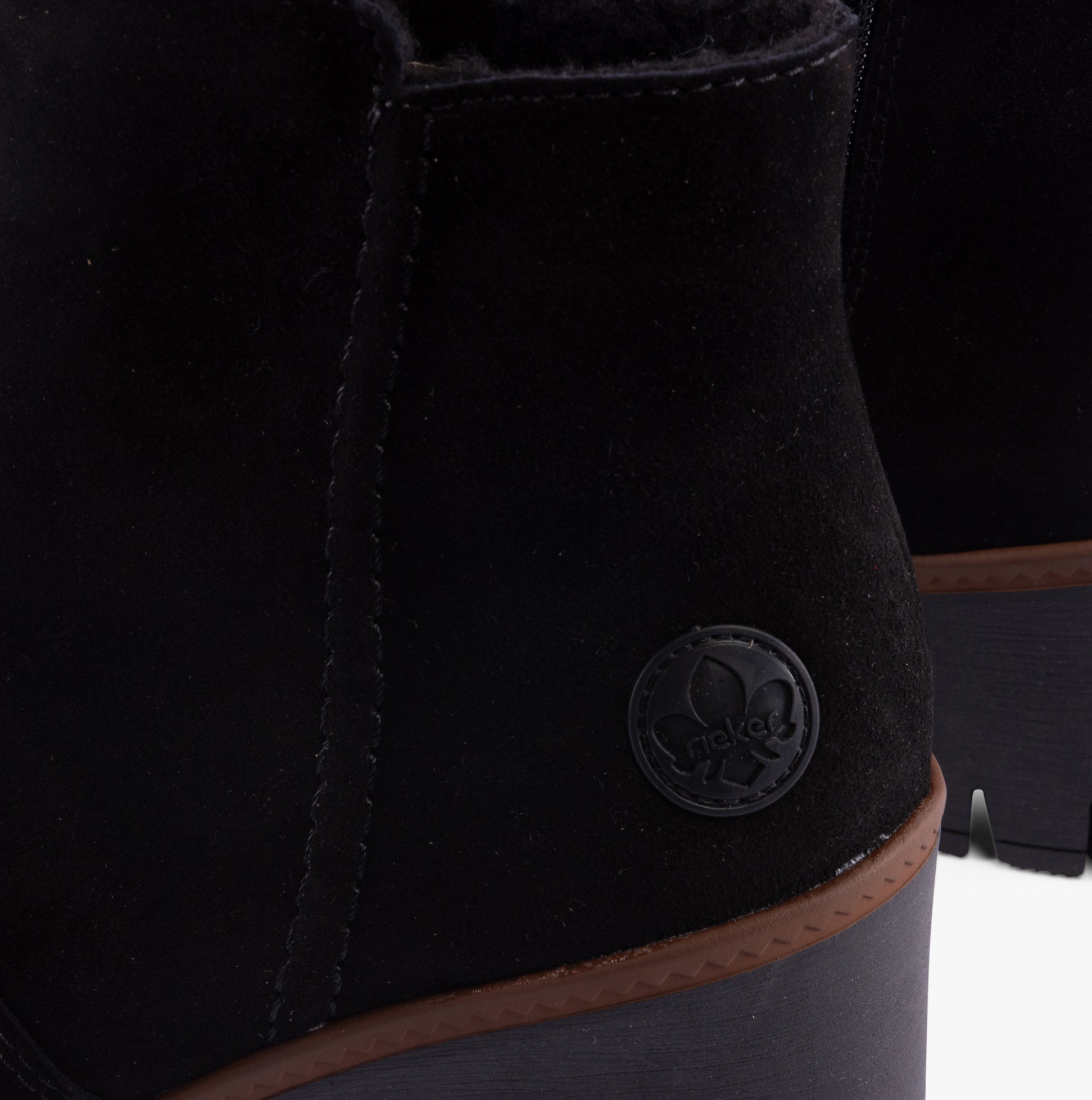 Rieker Y5065-00 Womens Boots Black