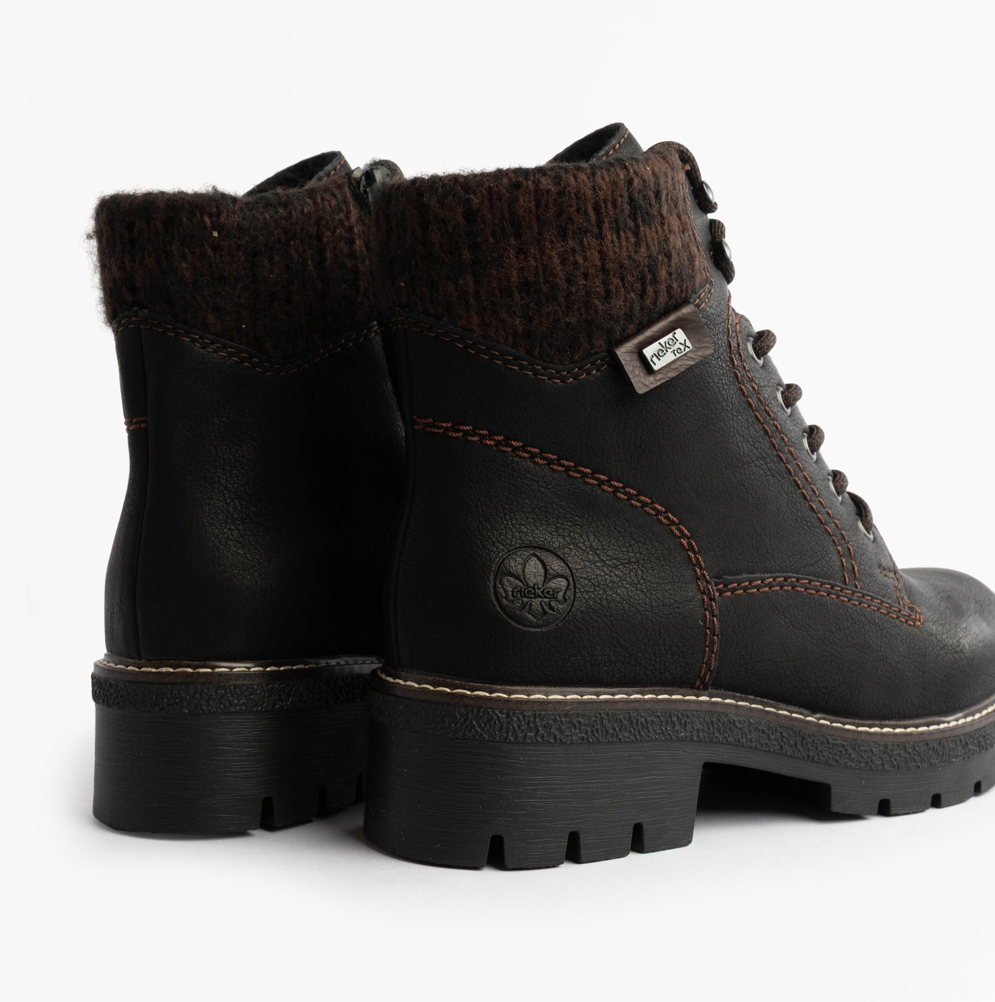 Rieker Y8130-00 Womens Boots Black