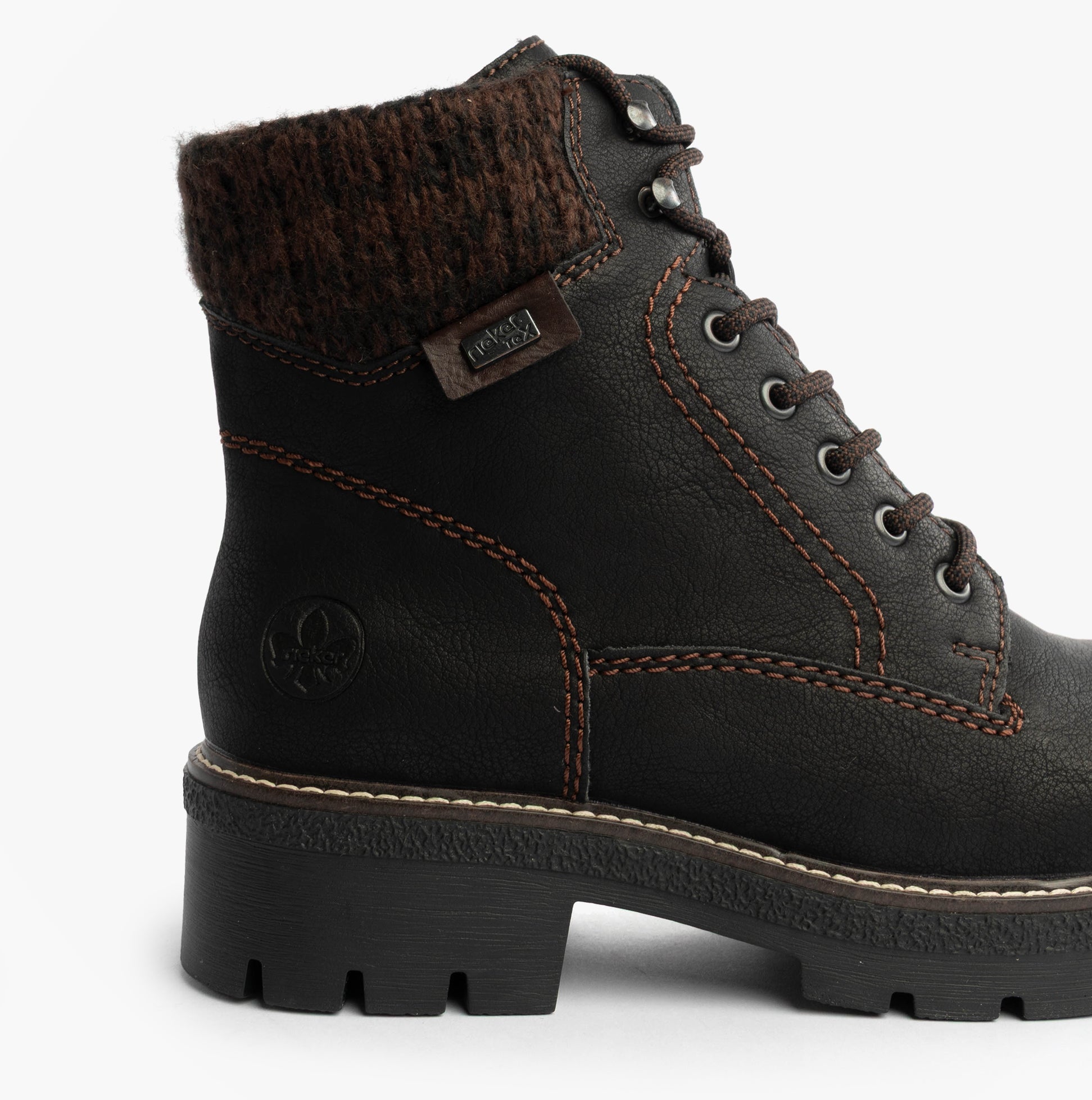 Rieker Y8130-00 Womens Boots Black