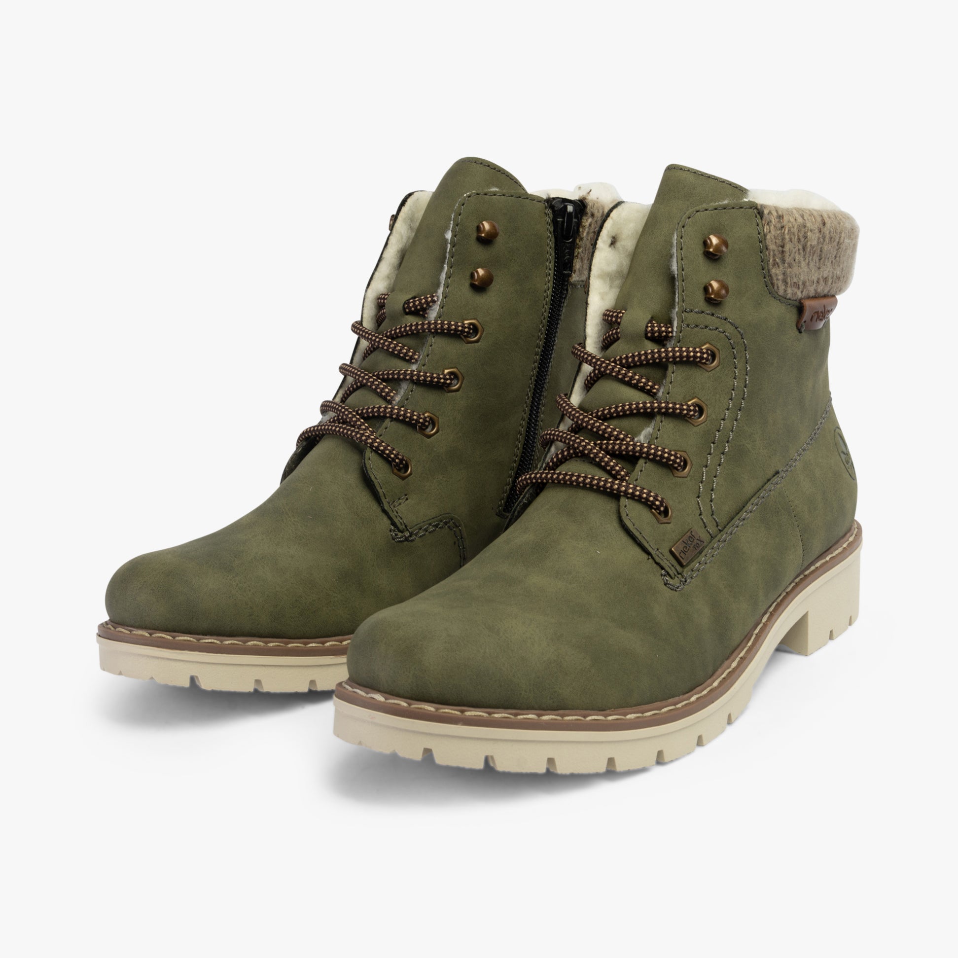 Rieker Y9118-54 Womens Boots Green