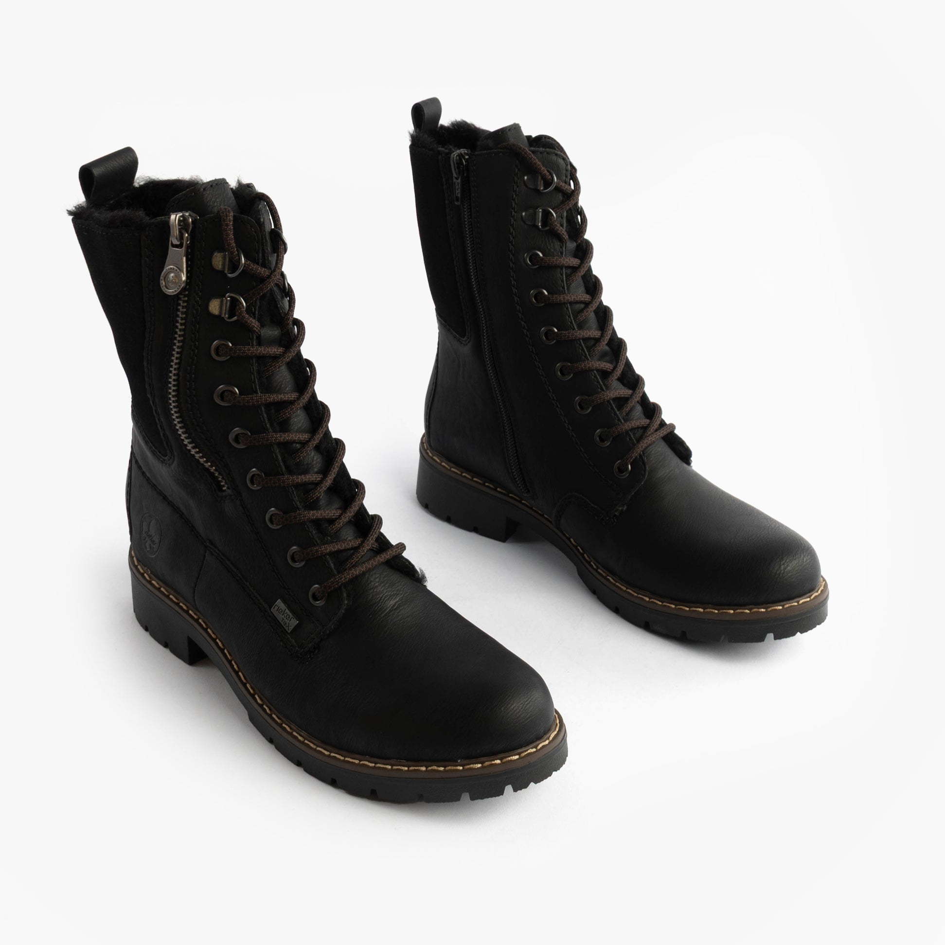 Rieker Y9151-00 Womens Boots Black