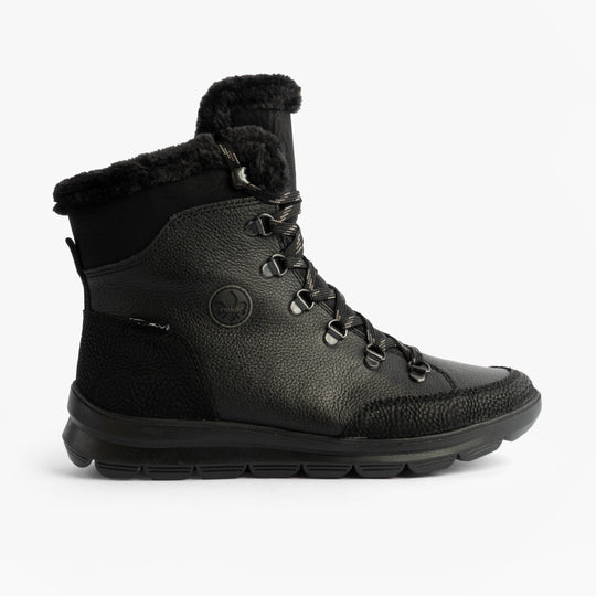 Rieker Z0000 Womens Ankle Boots Black