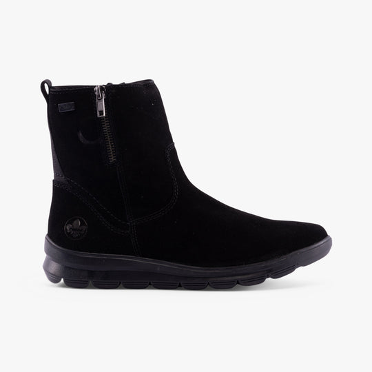 Rieker Z0053 Womens Ankle Boots Black