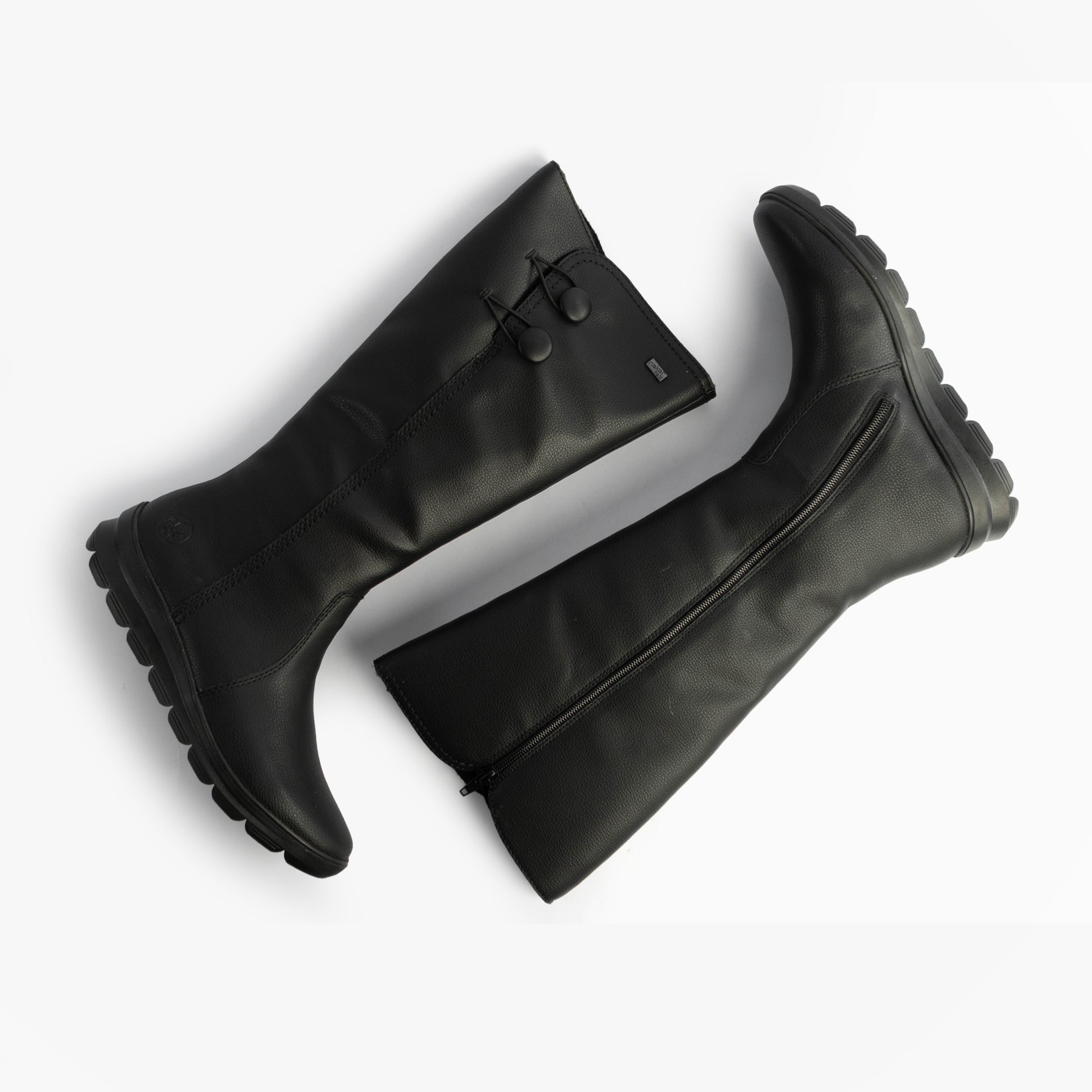 Rieker Z0090-00 Womens Boots Black