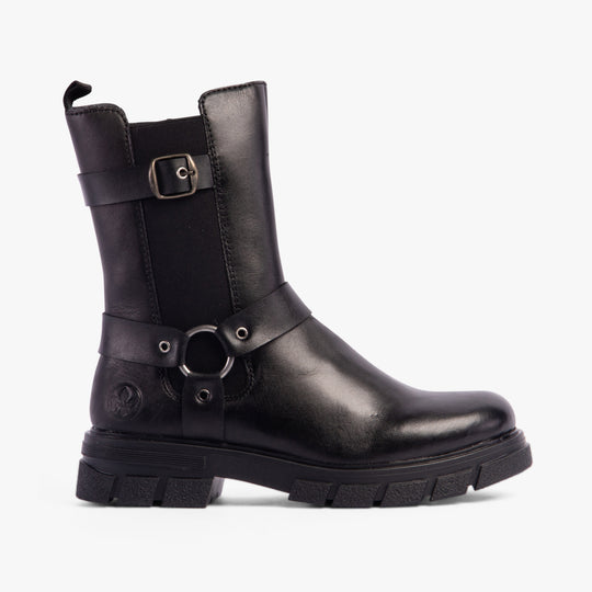 Rieker Z9177 Womens Chelsea Boots Black