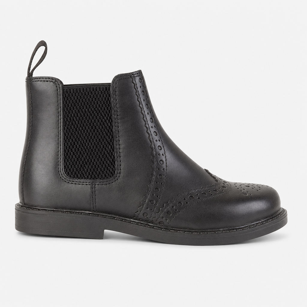 Roamers JOHNNY Boys Ankle Boots Black