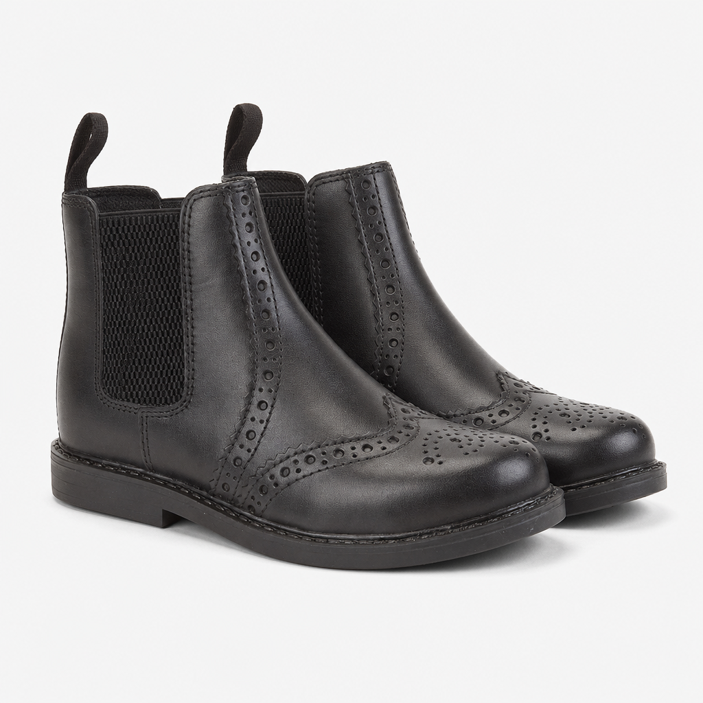 Roamers JOHNNY Boys Ankle Boots Black