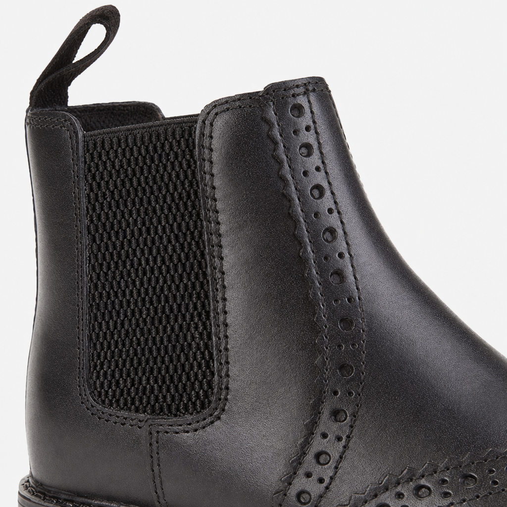 Roamers JOHNNY Boys Ankle Boots Black