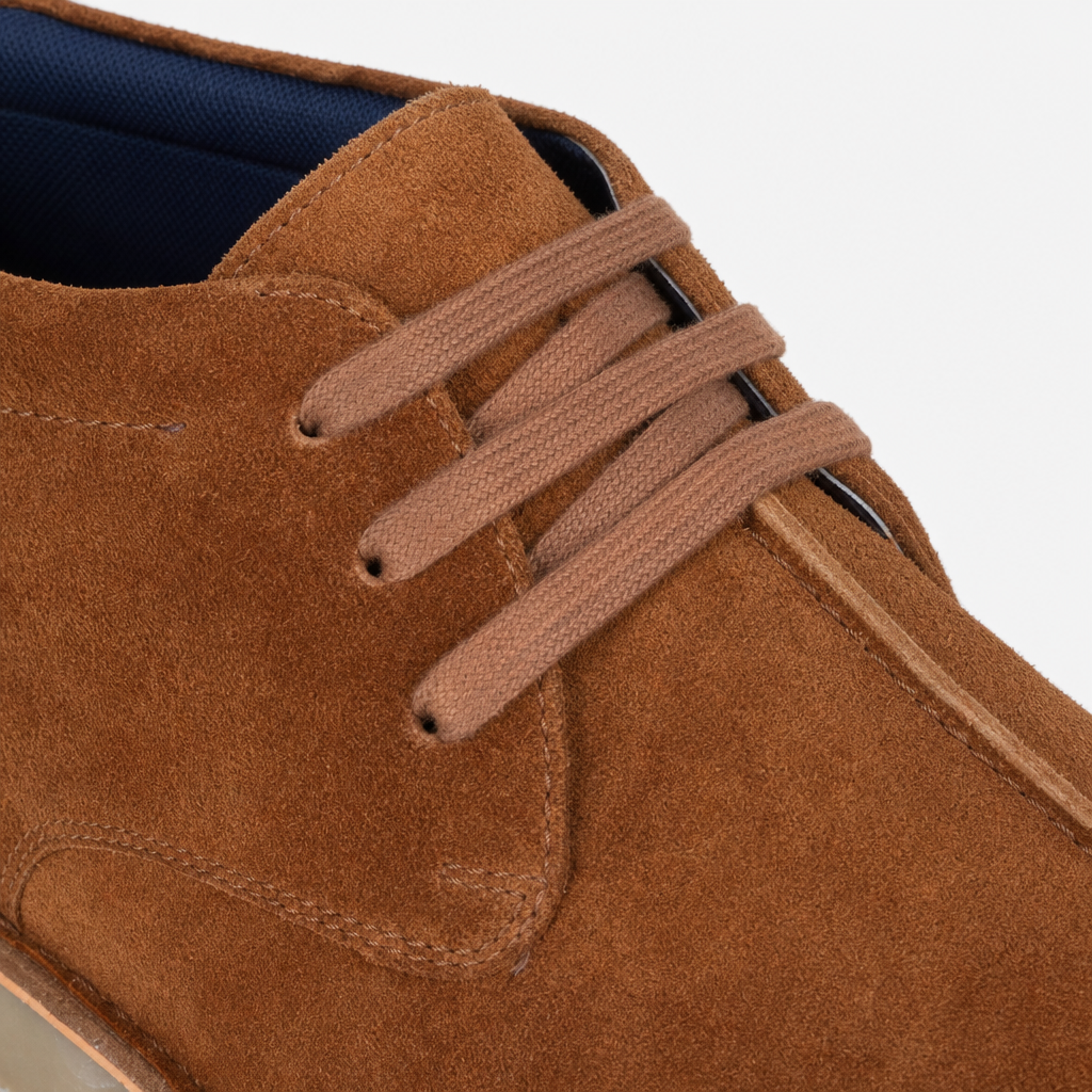 Roamers STANLEY Mens Desert Boots Tan