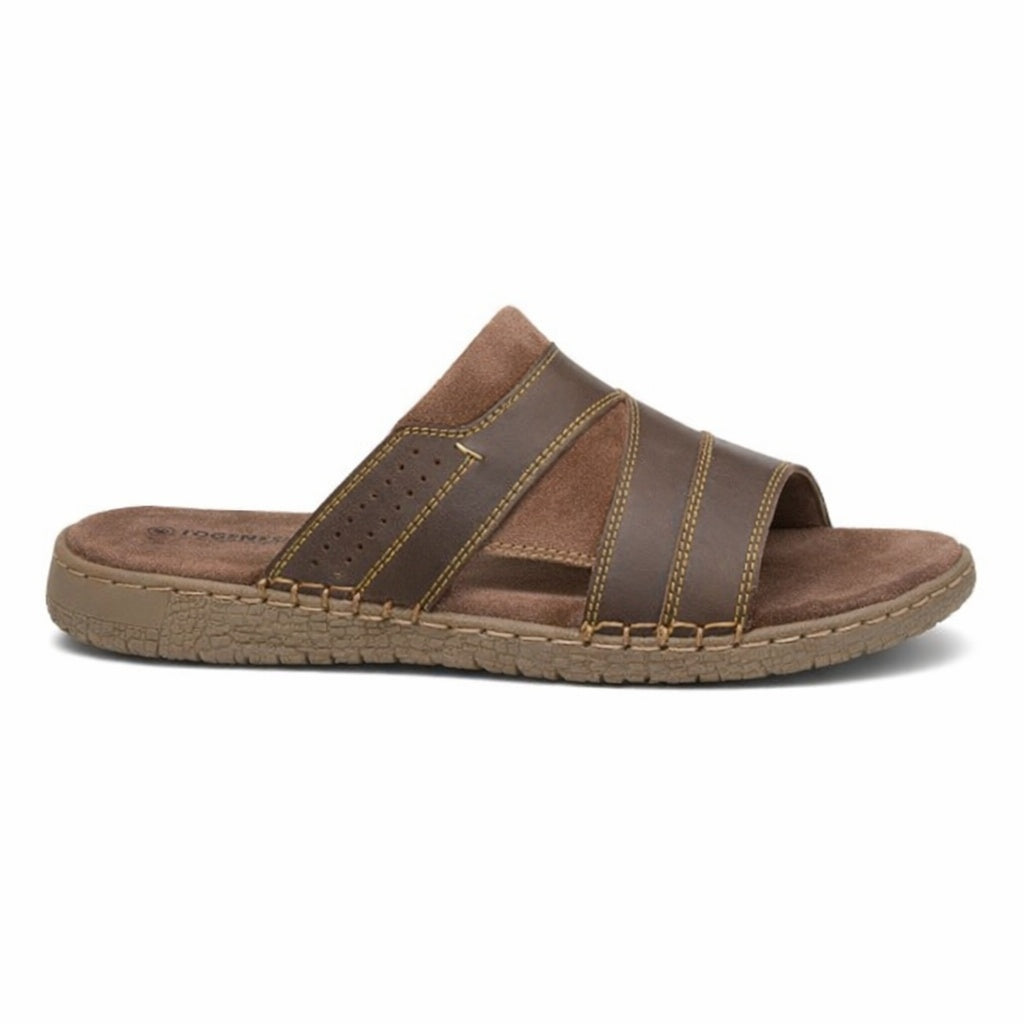 Roamers PETE Mens Comfort Sandals Brown