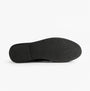 Roamers REVOLVER Mens Boots Black bottom view sole design showing textured TPR material.