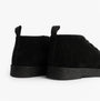 Roamers REVOLVER Mens Boots Black rear view showing suede leather and TPR sole, perfect for comfort and style.