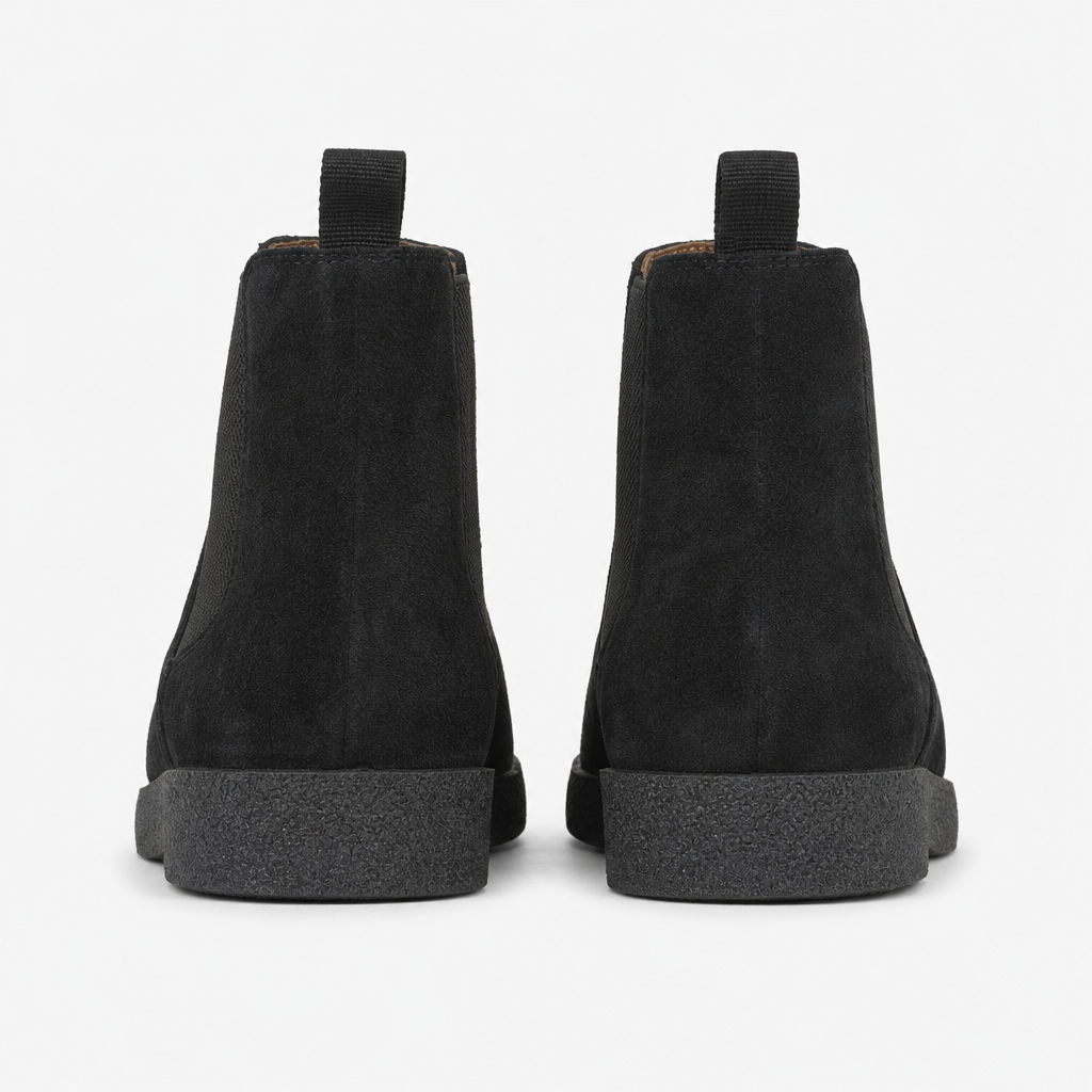 Roamers OSCAR Mens Chelsea Boots Black