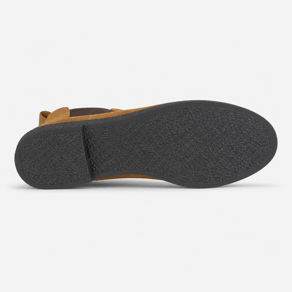 Roamers OSCAR Mens Chelsea Boots Tan