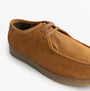 Roamers M954TS Mens Shoes Camel side view showing suede upper and lace-up design.