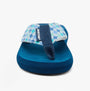 Rocket Dog SPOTLIGHT KNOX Womens Sandals White/Multi front view showing textile upper and lightweight sole.