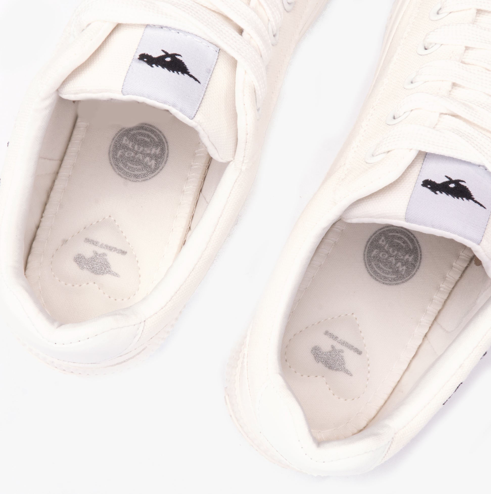 Rocket Dog CHEERY EMBROIDERY 12A Womens Trainers White