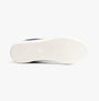 Rocket Dog CHEERY Womens Trainers Navy bottom view, showcasing the rubber sole for enhanced grip and comfort.