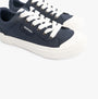 Rocket Dog CHEERY Womens Trainers Navy side view showing lace-up design and rubber sole