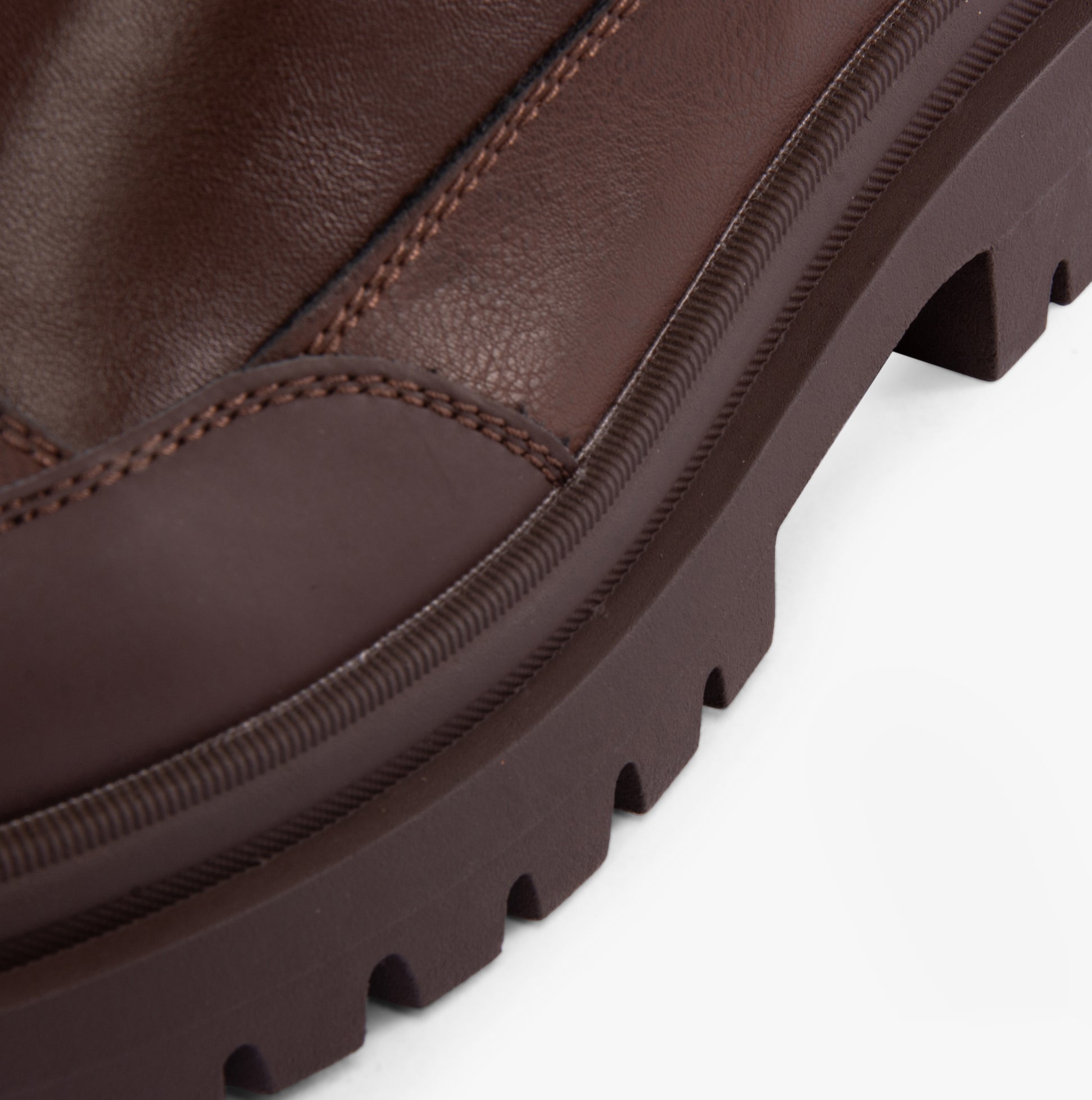 Rocket Dog DELTA Womens Boots Brown/Brown detail view showcasing faux leather upper and rubber sole.