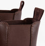 Rocket Dog DELTA Womens Boots Brown/Brown detail view of the elasticated side panel and pull-on tab.