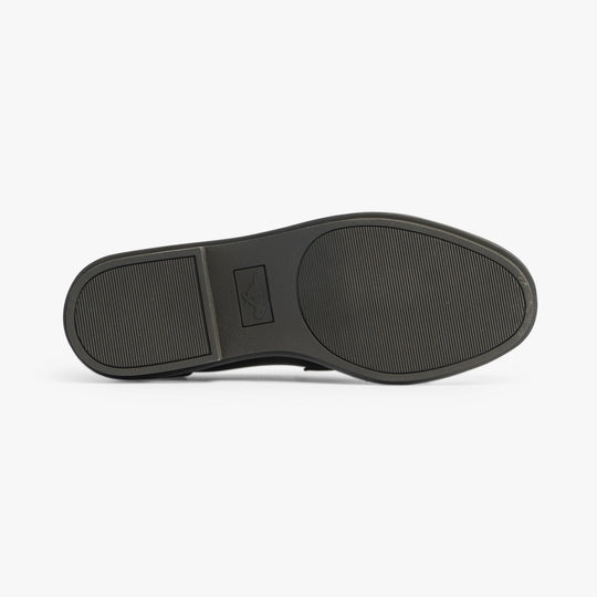 Rocket Dog GABBY Womens Shoes Black bottom view showing rubber sole with texture details.