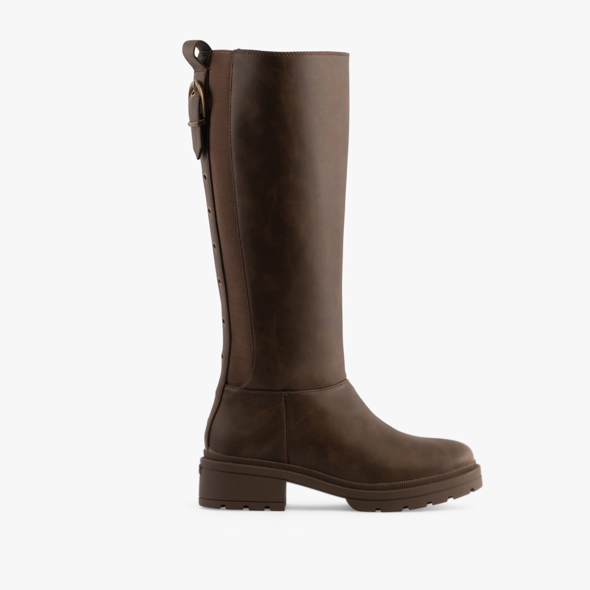 Rocket Dog INDEX Womens Tall Boots Dark Brown