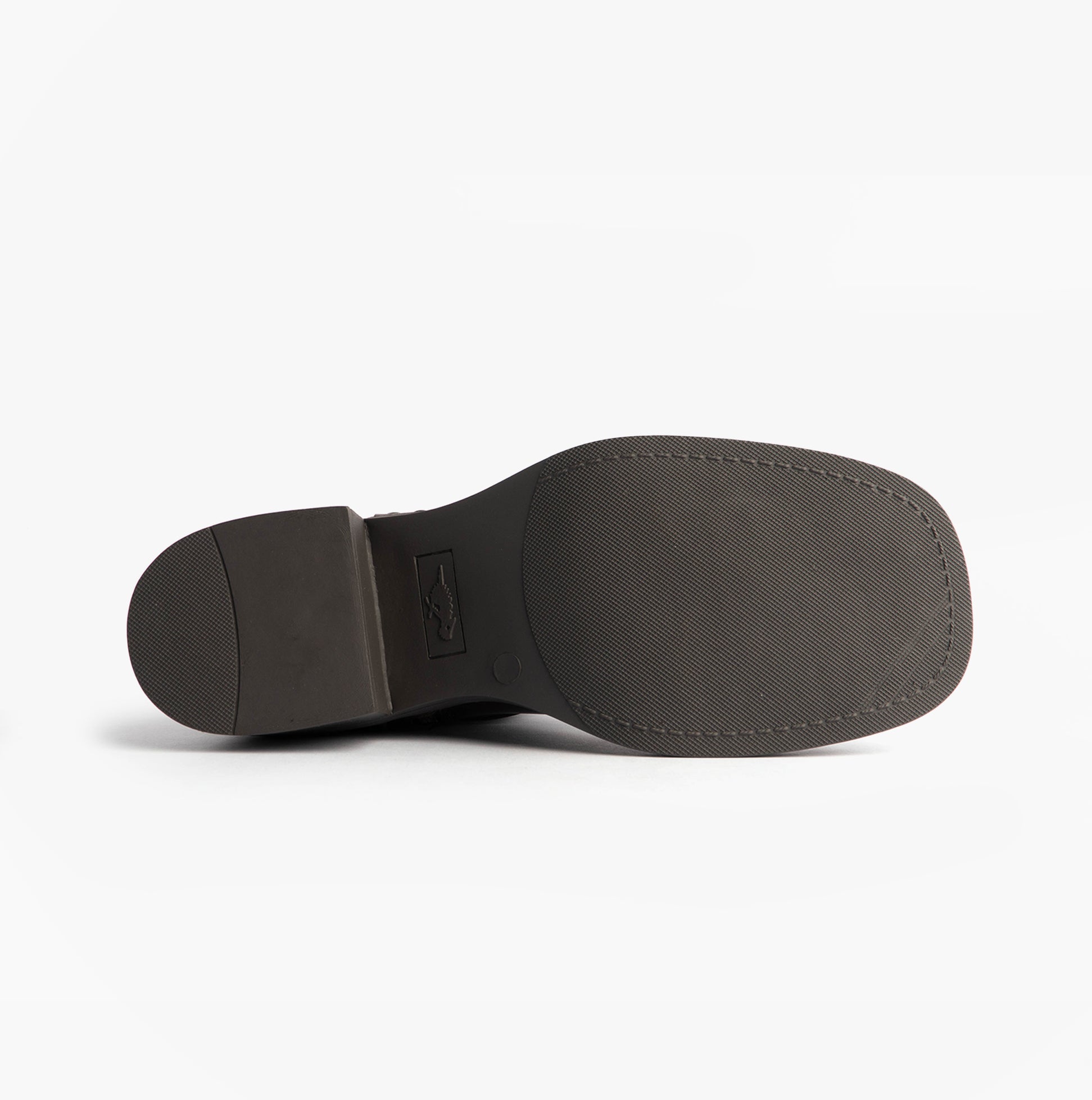 Rocket Dog NINO Womens Boots Brown bottom view showing rubber sole with textured grip.