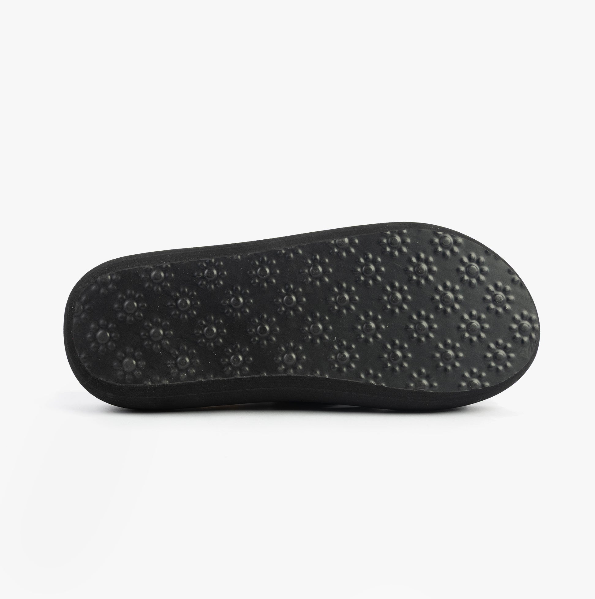 Rocket Dog SANDY WEBBING Womens Sandals Black bottom view showcasing the textured EVA sole.