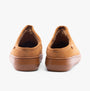 Rocket Dog SUGAR GLIDER Womens Clog Slippers Camel back view showcasing soft textile upper and rubber sole.